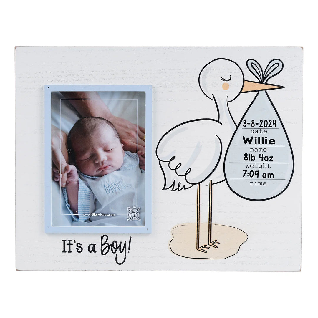 IT'S A BOY STORK FRAME