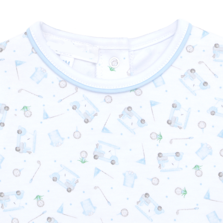 Allover “Little Golfer” print