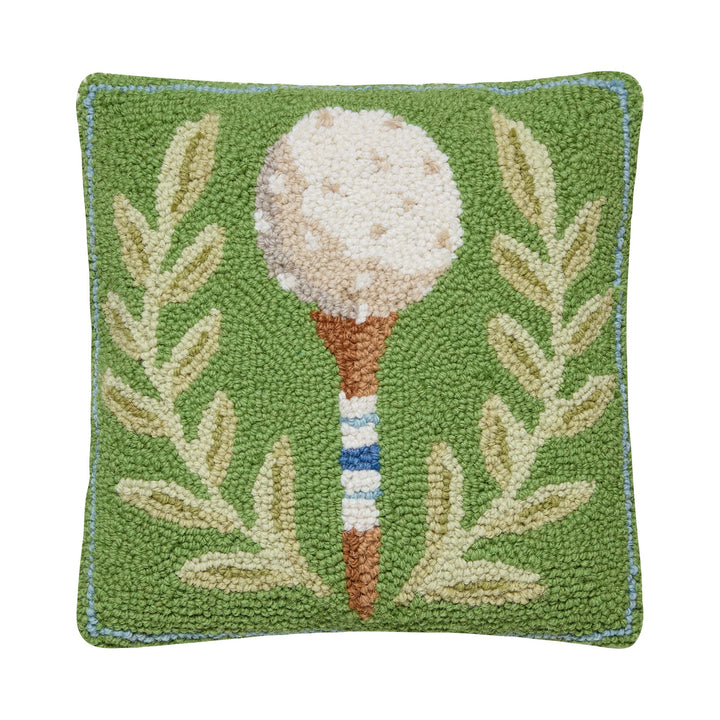 GOLF ON TEE WREATH HOOK PILLOW