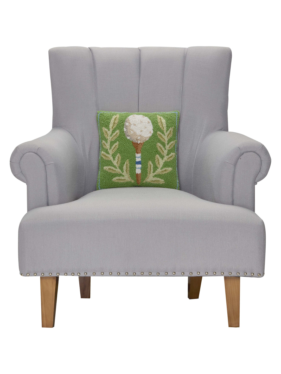 GOLF ON TEE WREATH HOOK PILLOW