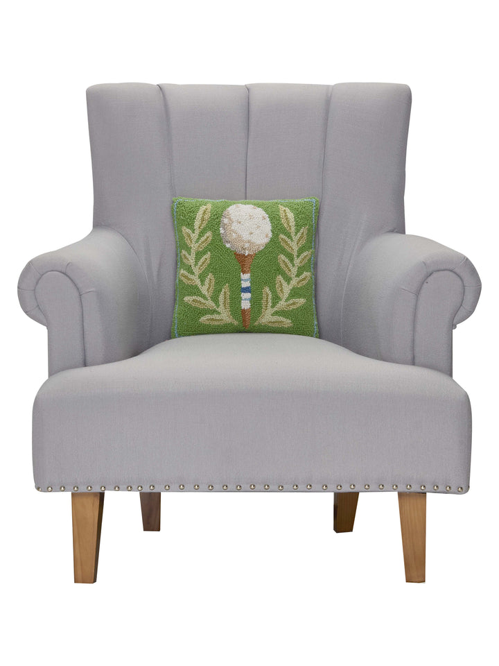 GOLF ON TEE WREATH HOOK PILLOW