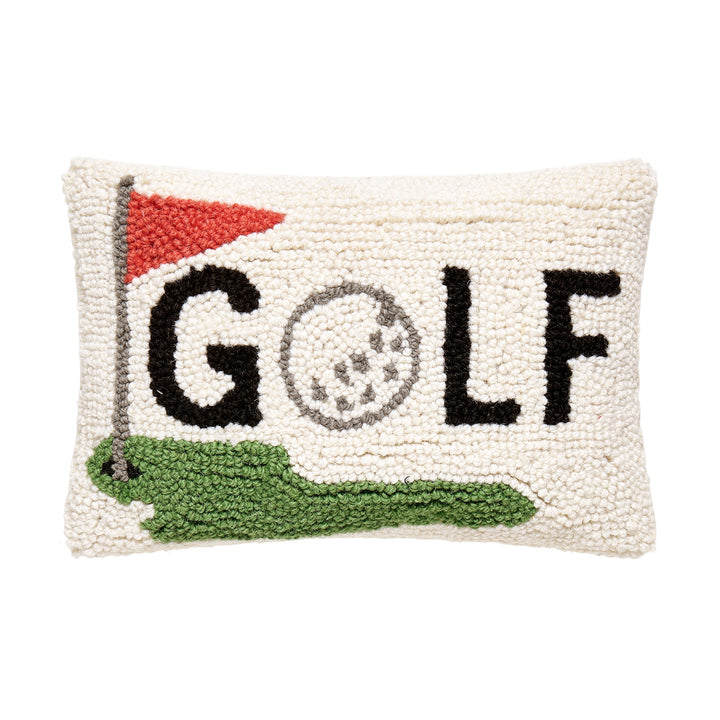 GOLF ON THE GREEN HOOK PILLOW