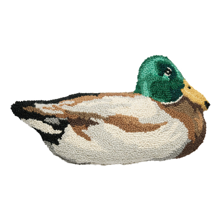 Mallard Duck Shaped Hook Pillow