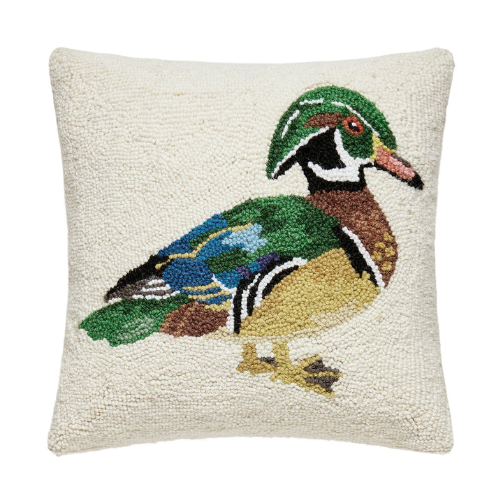 WOOD DUCK HOOK PILLOW