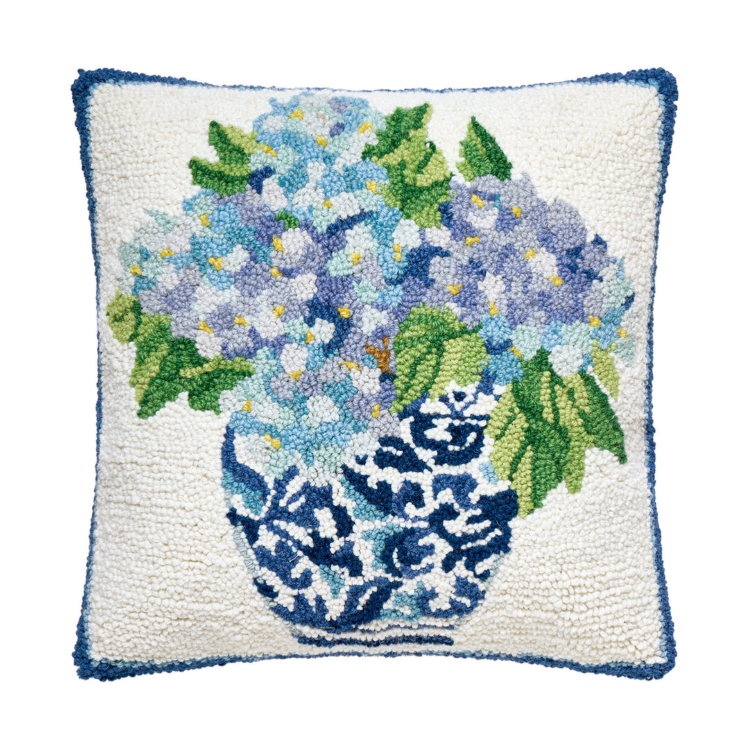 RHAPSODY IN BLUE II HOOK PILLOW