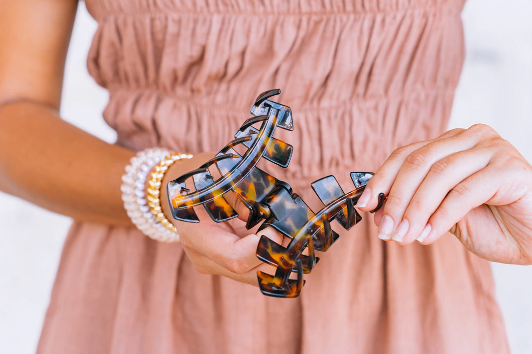 TELETIES HAIR CLIP TORTOISE