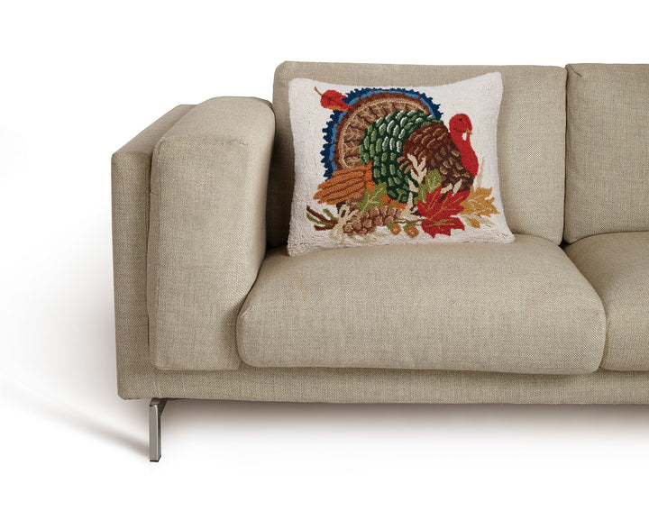 TURKEY FALL HOOK PILLOW