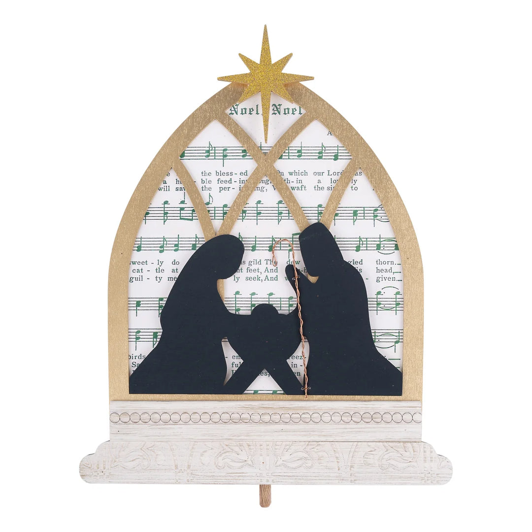 NOEL NATIVITY TOPPER