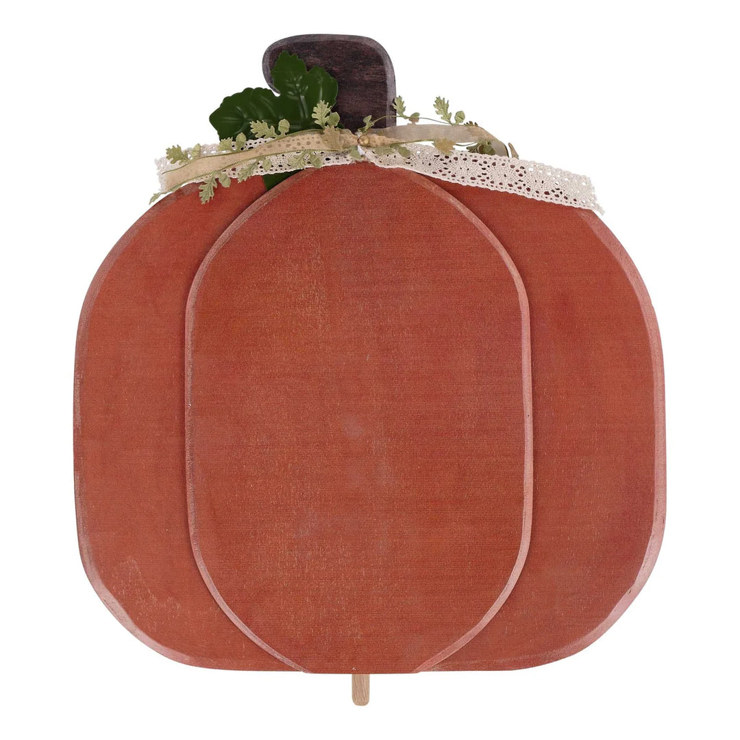 RIBBONS PUMPKIN TOPPER