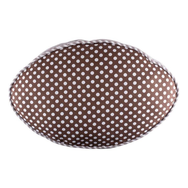 GEORGIA FOOTBALL SHAPED PILLOW