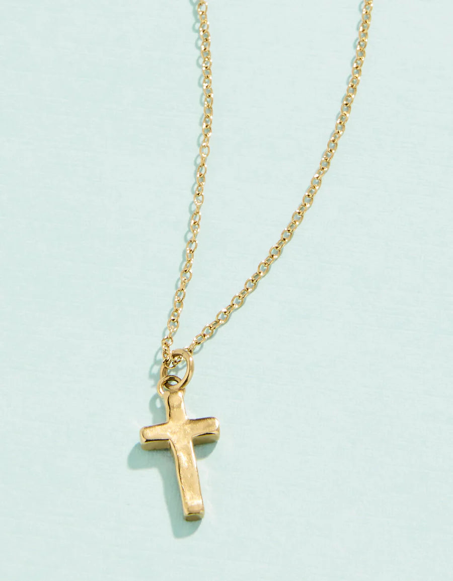 SP CROSS NECKLACE 17"
