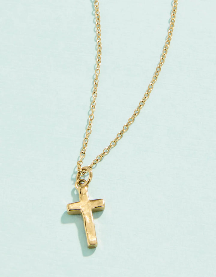 SP CROSS NECKLACE 17"
