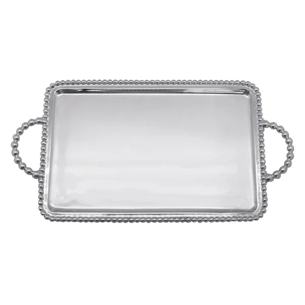 BEADED MEDIUM SERVICE TRAY