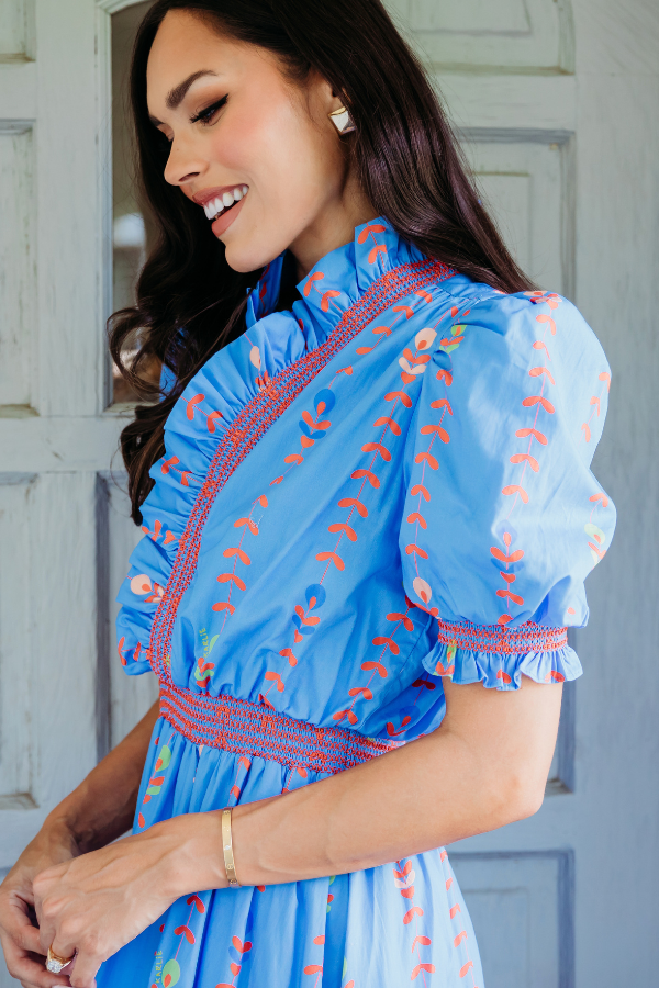 Periwinkle blue maxi dress clearance