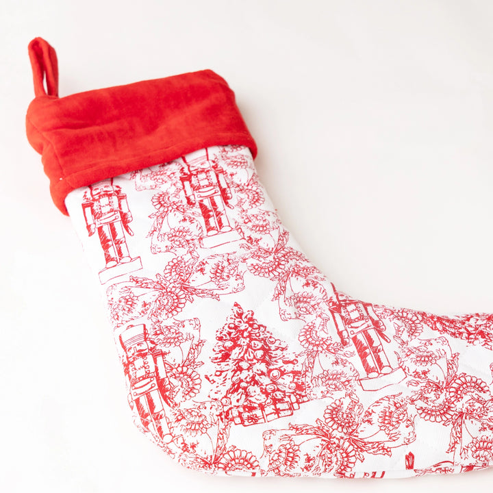 NUTCRACKER QUILTED STOCKING