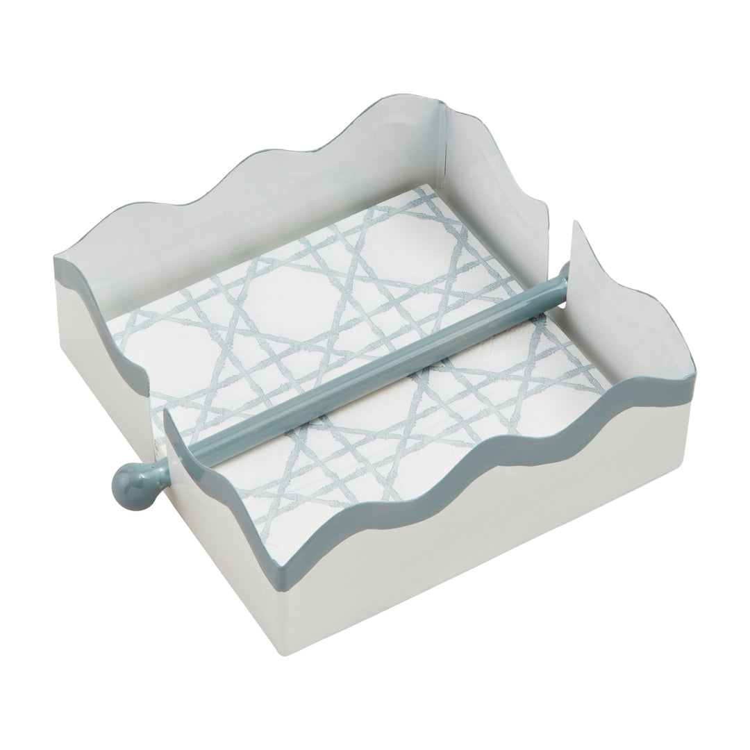 Wavy Napkin Caddy Set