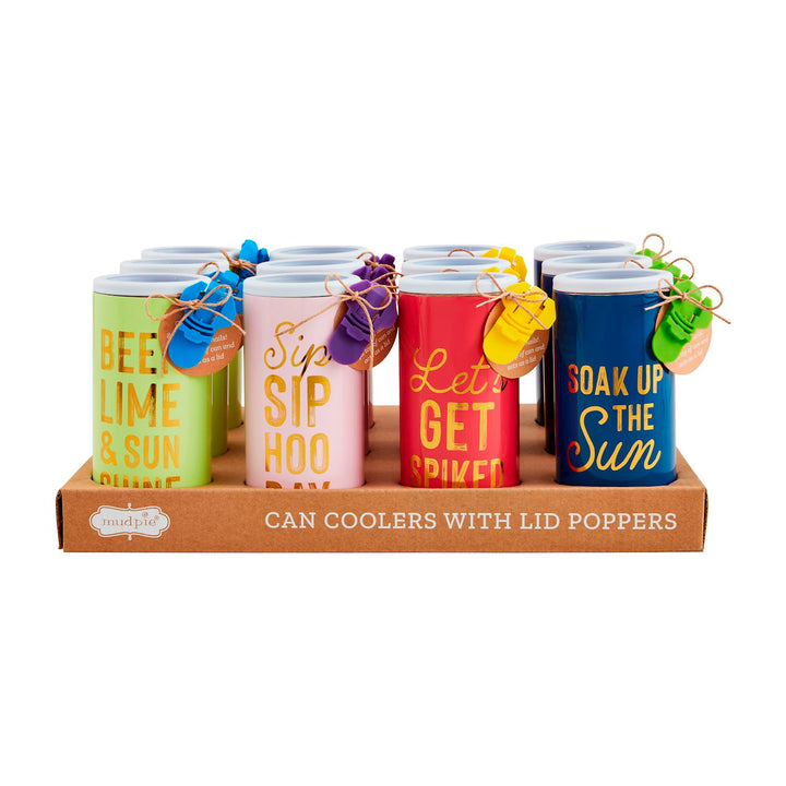 CAN COOLER & TAB POPPER SET