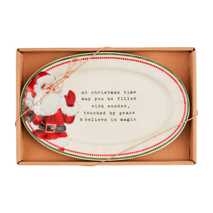 CHRISTMAS TIME SENTIMENT PLATE