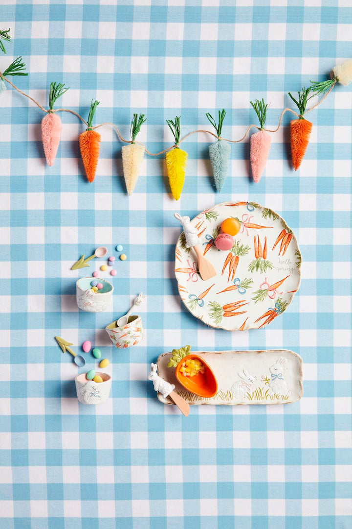 CARROT PATTERN PLATTER SET