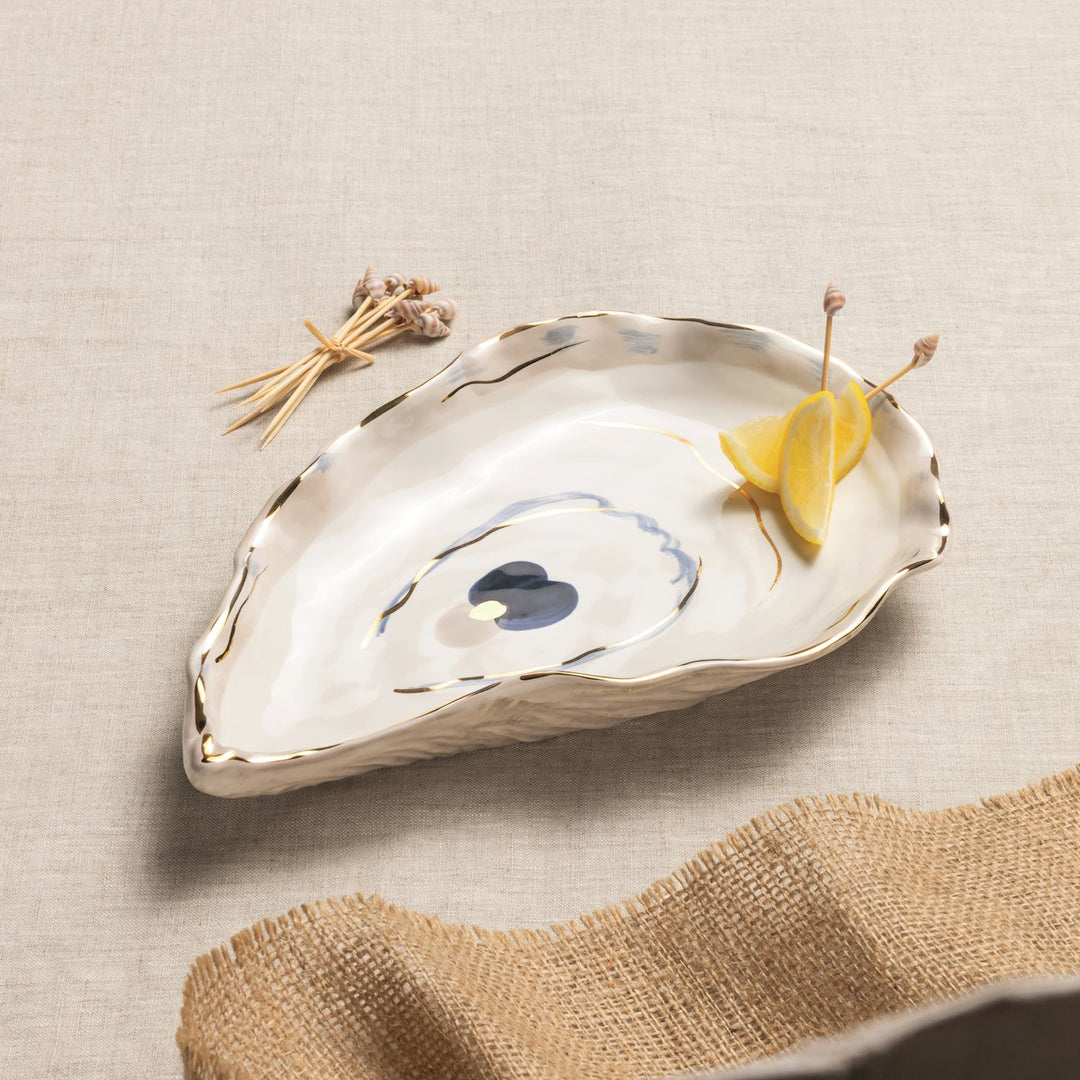 SMALL OYSTER PLATTER & PICK SET