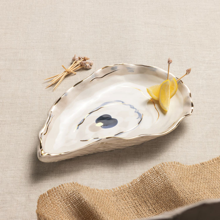 SMALL OYSTER PLATTER & PICK SET