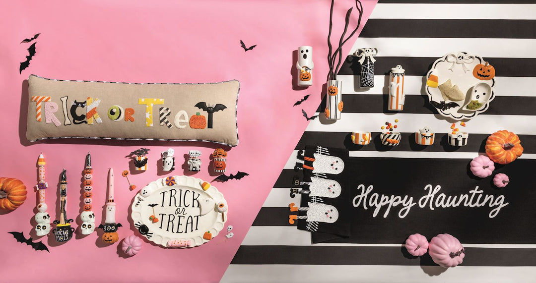 HALLOWEEN CANDY TRICK OR TREAT PLATTER