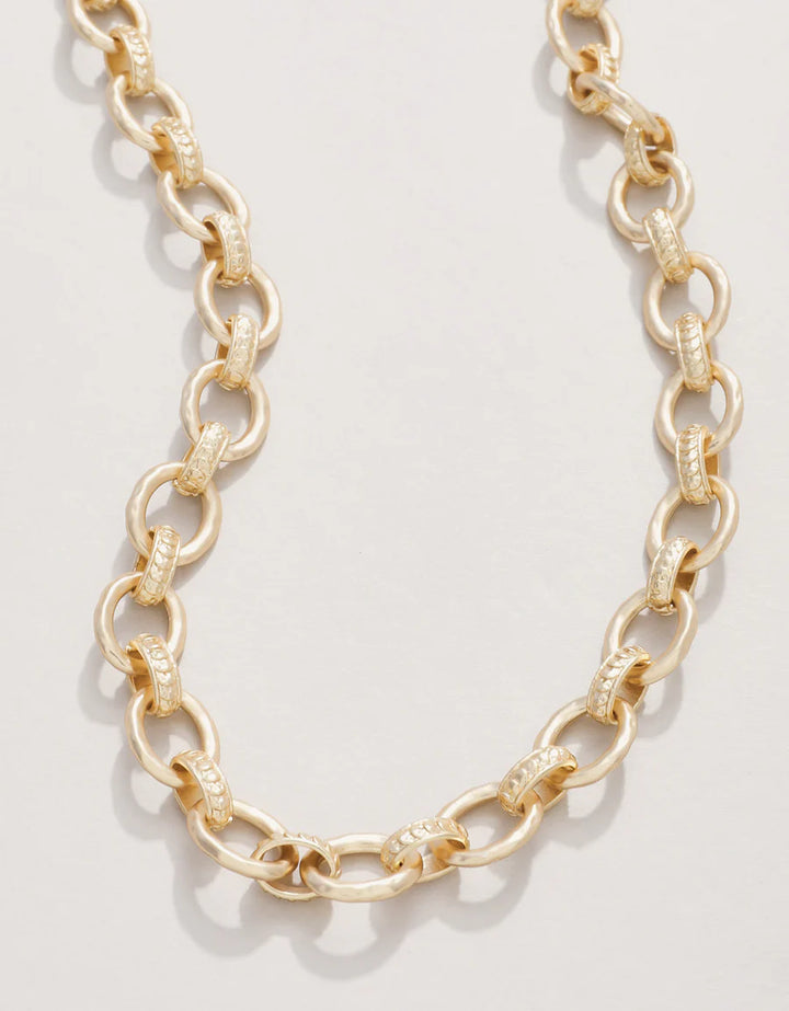 KARINA CHAIN NECKLACE 18" GOLD