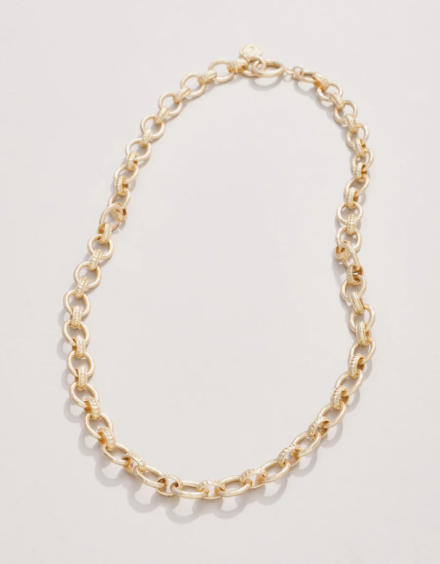 KARINA CHAIN NECKLACE 18" GOLD