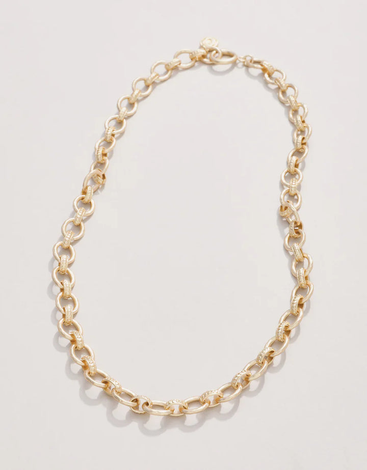 KARINA CHAIN NECKLACE 18" GOLD