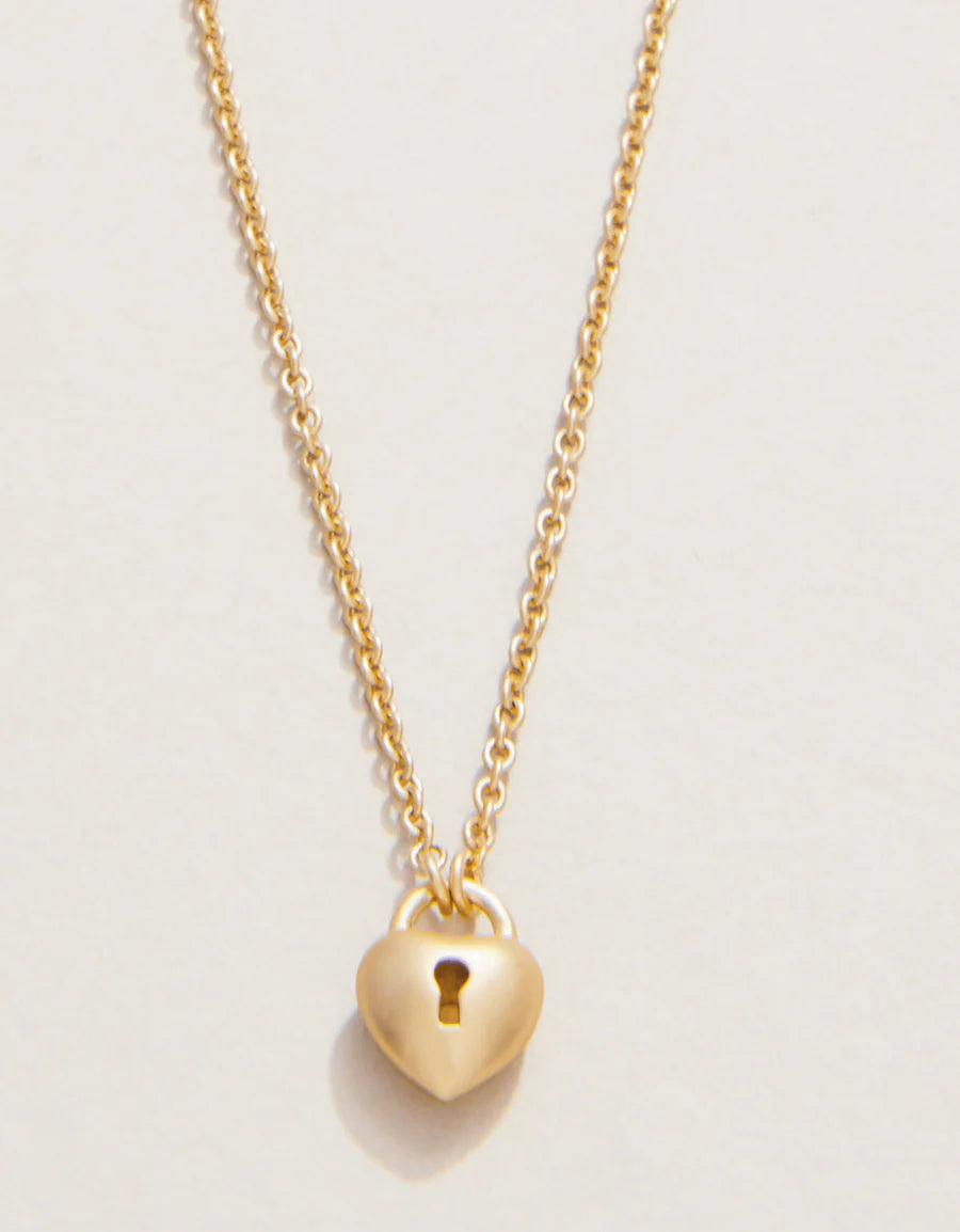 BEST FRIENDS/HEART KEY SEA LA VIE NECKLACE