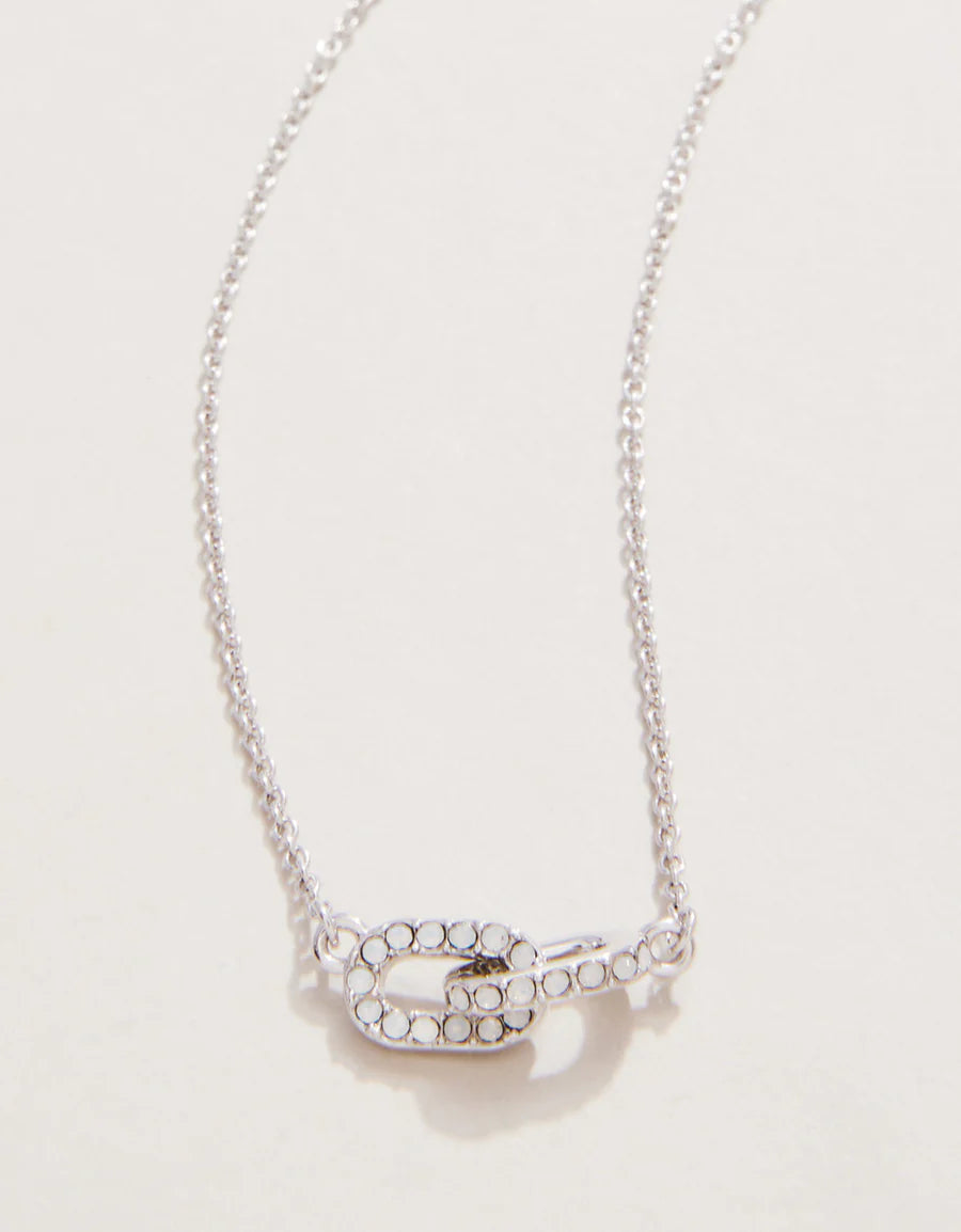 SILVER FOREVER FRIENDS/LINKS SEA LA VIE NECKLACE