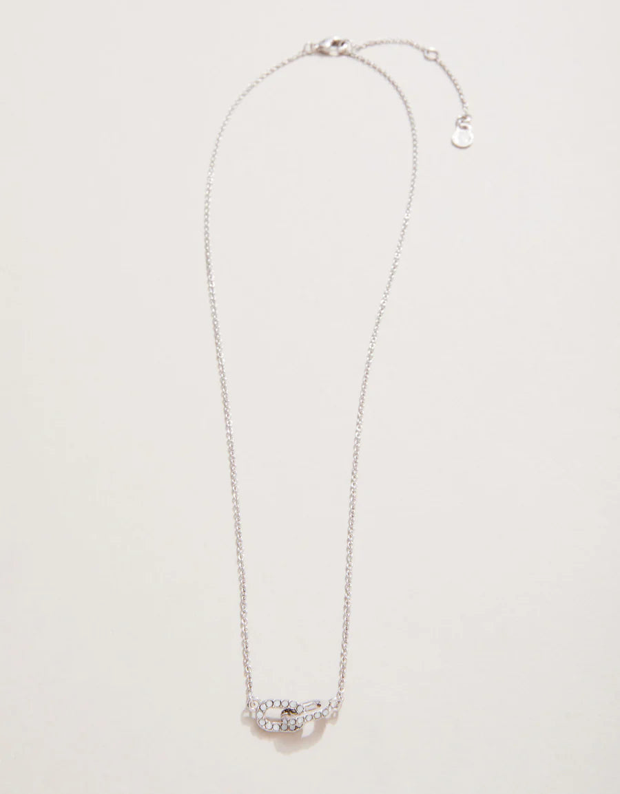 SILVER FOREVER FRIENDS/LINKS SEA LA VIE NECKLACE