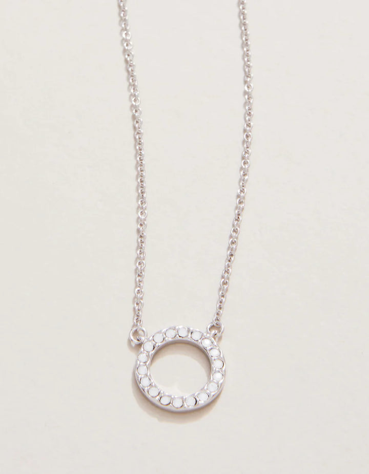 SILVER THANKFUL/RING SEA LA VIE NECKLACE