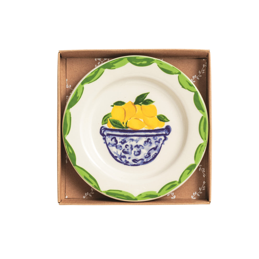Lemon Bowl Tidbit Plate