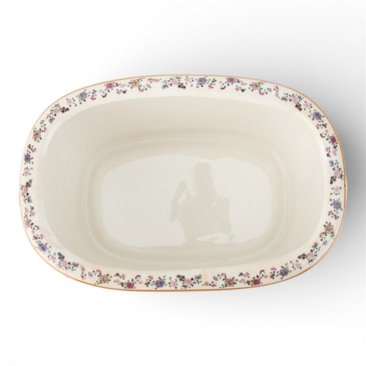 TOBACCO LEAF SMALL OVAL FOOTBATH WITH HANDLE