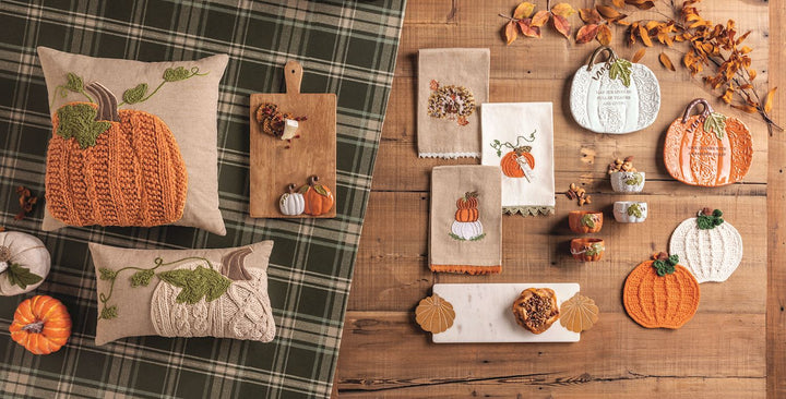 PUMPKIN SENTIMENT PLATE