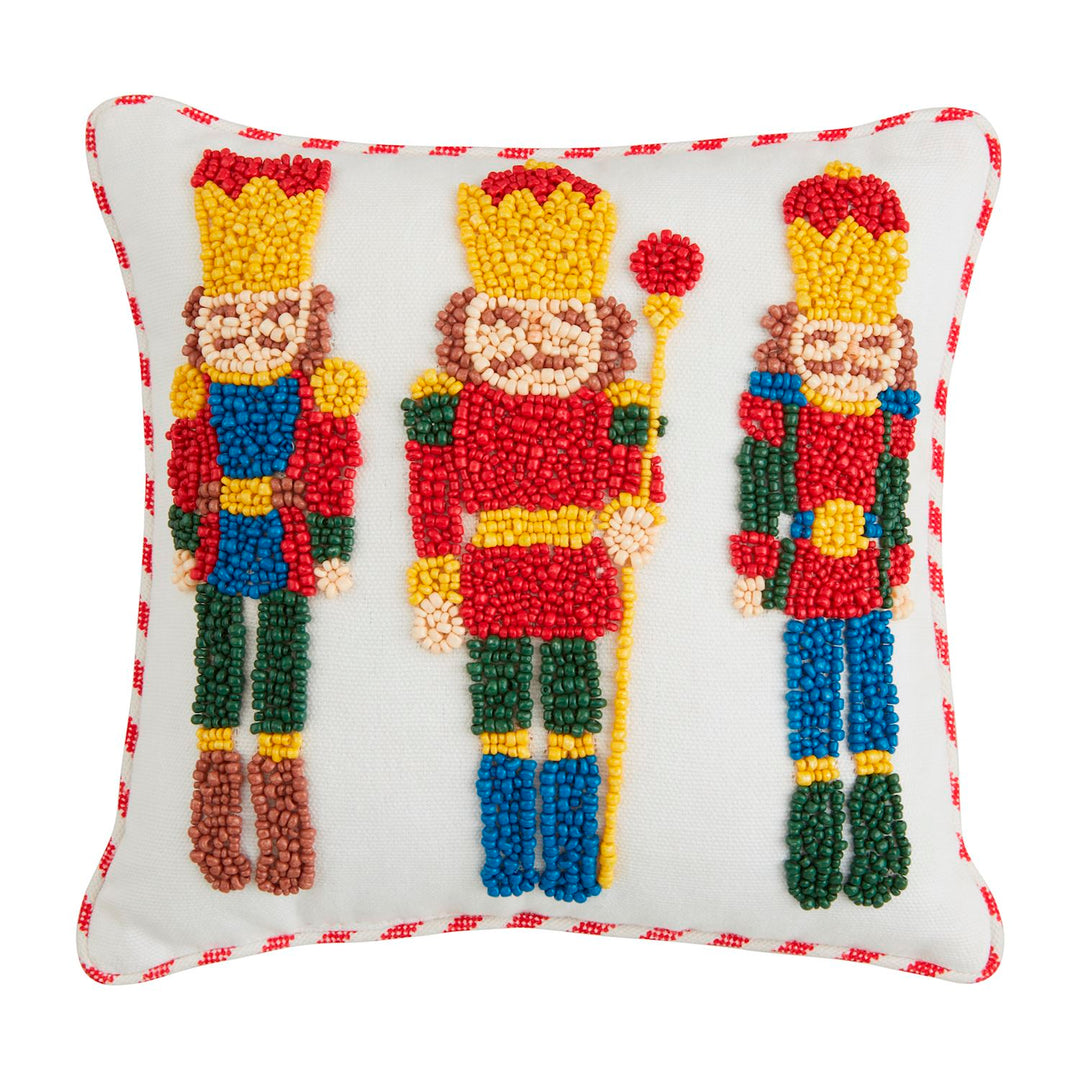 MINI CHRISTMAS BEADED PILLOW