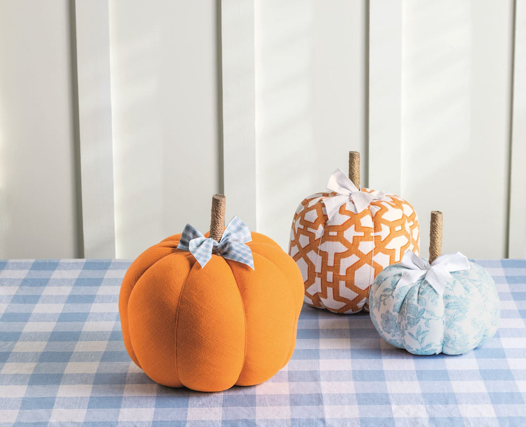 PATTERNED GRANDMILLENNIAL PUMPKIN
