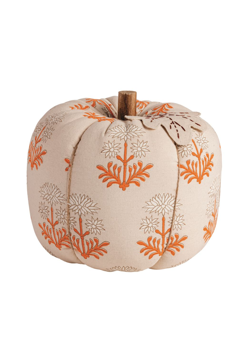 STUFFED DECORATIVE PUMPKIN