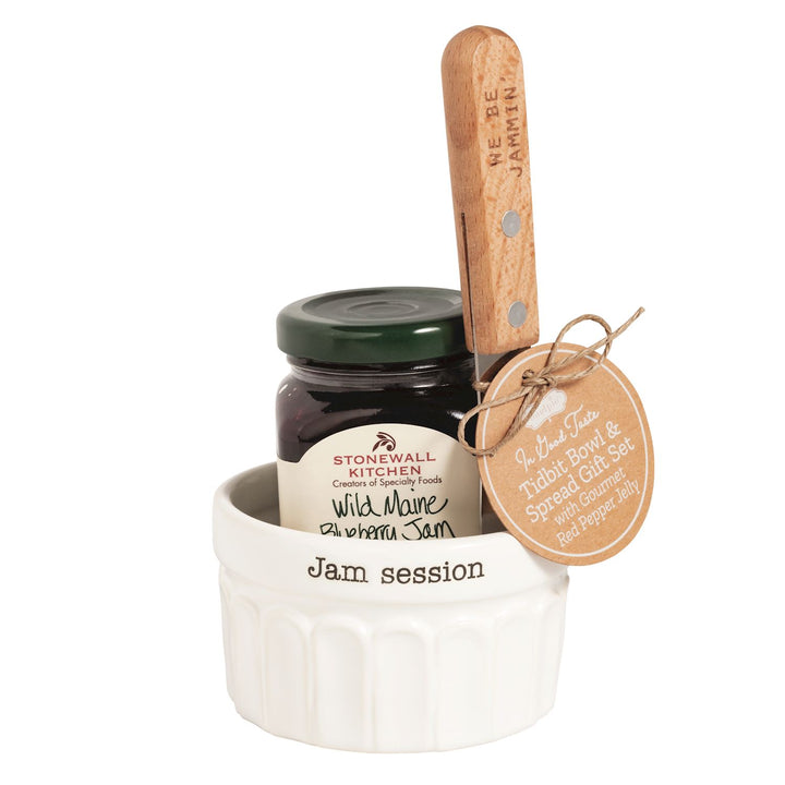GOURMET WILD MAINE BLUEBERRY JAM TIDBIT JAM SET