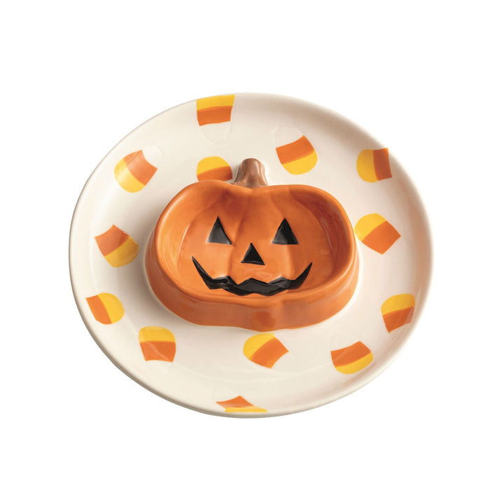 HALLOWEEN ROUND DISH