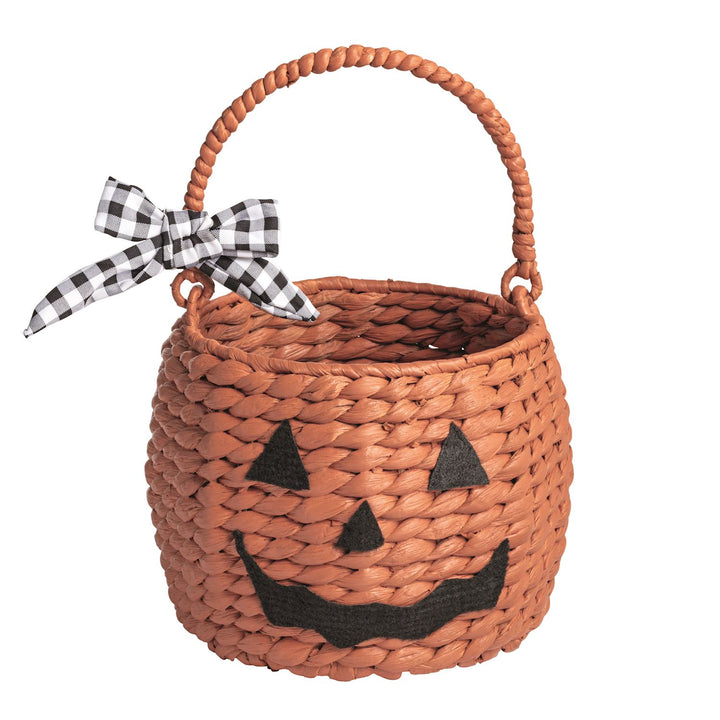 HALLOWEEN WICKER TREAT BASKET