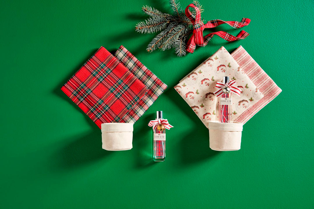 TARTAN ROOM SPRAY & TOWEL SET