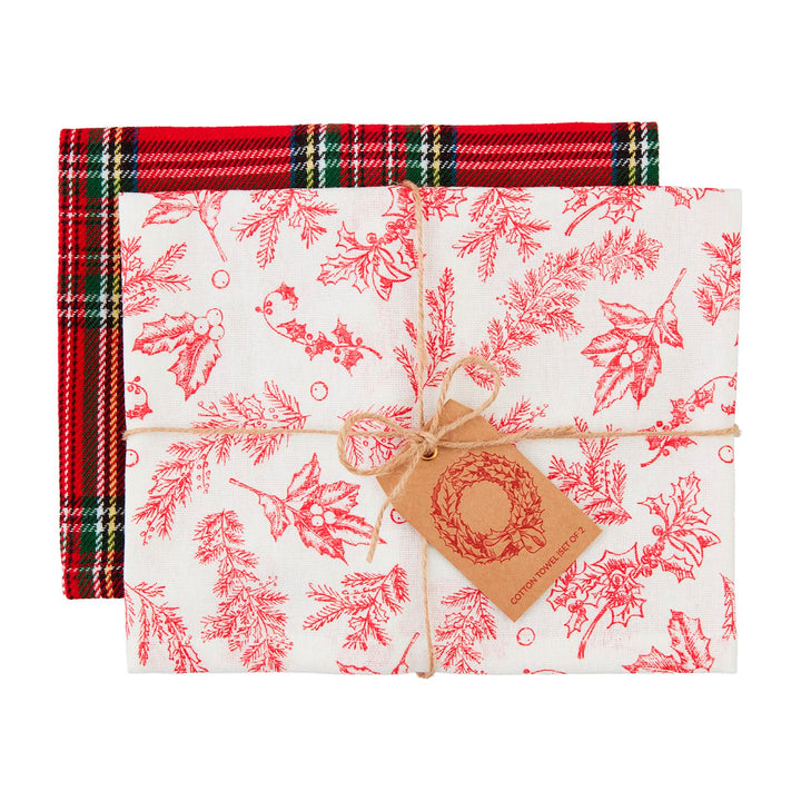 TOILE TOWEL SET