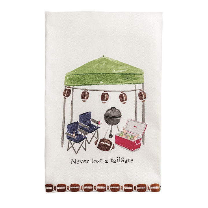NEVER LOST TAILGATE HAND TOWEL