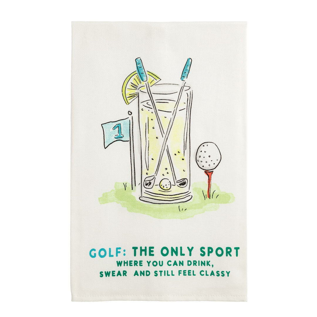 ONLY SPORT FUNNY GOLF HAND TOWEL