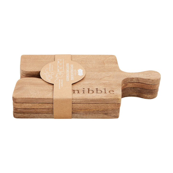 INTERLOCKING SERVING BOARD SET