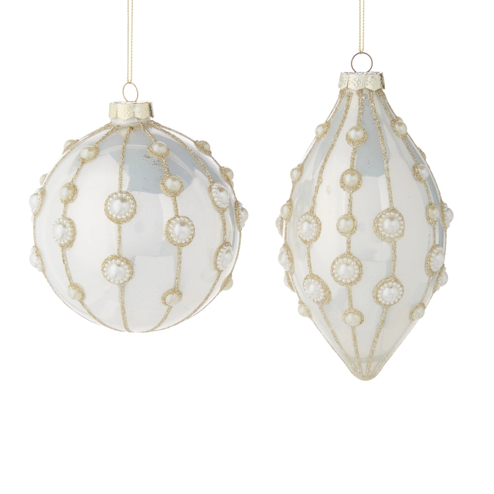 PEARL EMBELLISHED ORNAMENT