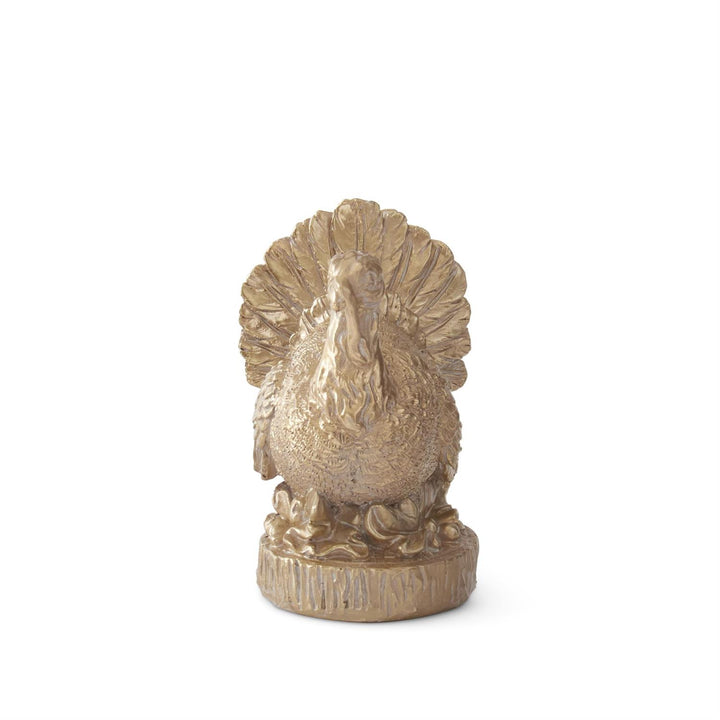 4.5" GOLD RESIN TURKEY