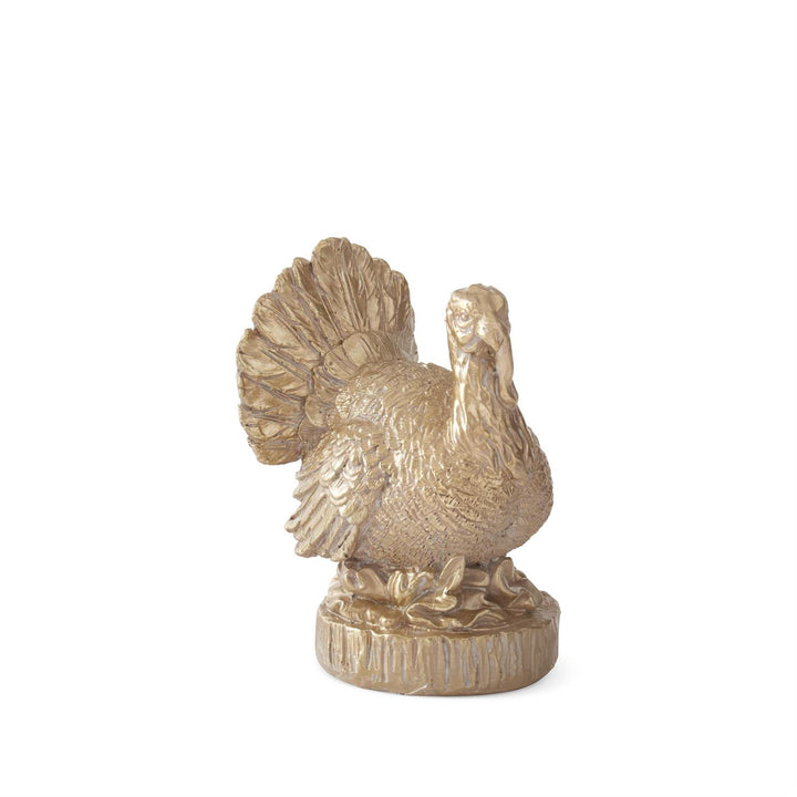 4.5" GOLD RESIN TURKEY